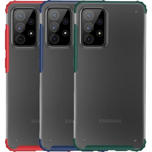 Hybrid Slim Armor Case For Samsung Galaxy A52 Drop resistance Clear Transparent Back Cover Shield Defender