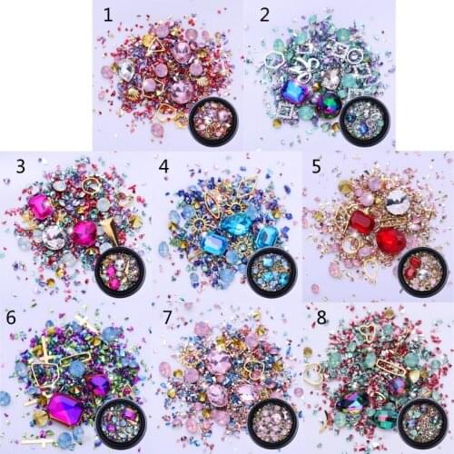 Small Shiny Broken Diamond Mixed Super Flash Crystal Sands Charm For UV Resin Epoxy Mold Decoration Fillings Art Crafts