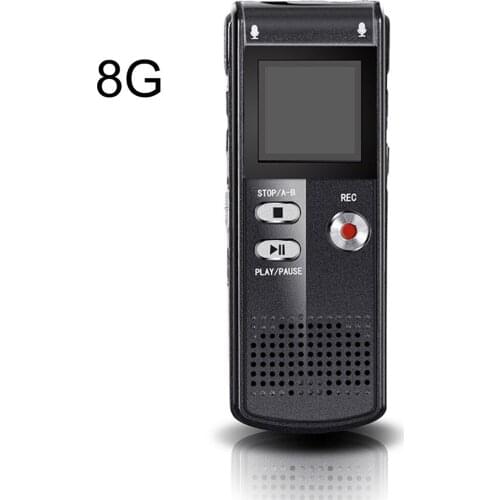 RG Multifunctional Digital Voice Recorder Rechargeable Dictaphone Stereo Voice Recorder with MP3 Music Player Perfect for Record