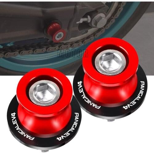 Motorcycle Accessories 8MM Swingarm Spools Stand Screws Slider For Ducati PANIGALEV4 PANIGALE V4 2016 2017 2018 2019 2020 2021