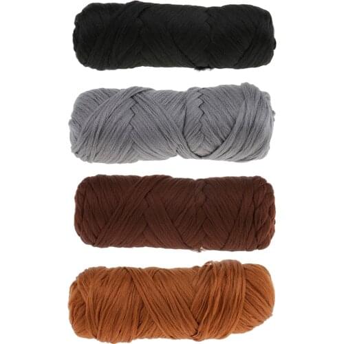 Soft Polypropylene Fiber Braiding Hair Wigs Extensions Crochet Braids Thread