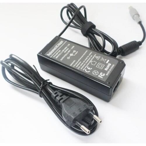 NEW 65W AC Power Adapter For Lenovo ThinkPad X60 X61 SL410k SL510k E10 E20 E30 T400 T410 20V 3.25A Laptop Battery Charger +Cable