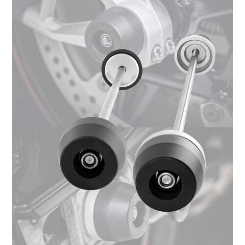 For BMW M1000RR 2021 Motorcycle Front&Rear Axle Fork Crash Sliders Wheel Protector