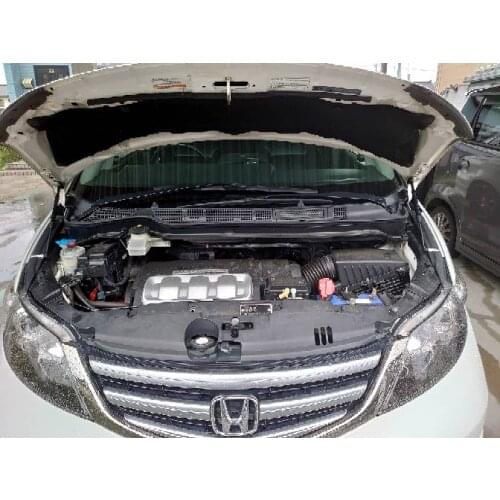 For Honda ELYSION RR1 Mini Van 2004-2013 Front Hood Bonnet Modify carbon fiber Gas Struts Shock Damper Lift Supports