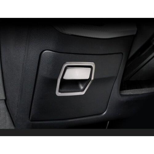 Fit for Audi 17- 19 new A4L / A5 drivers storage box switch trim frame patch glove box interior modification 20