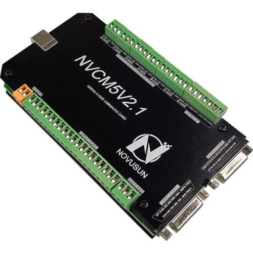 NVCM Mach3 USB interface cnc motion controller nvcm 3 axis 4 axis 5 axis 6 axis cnc motion control card metal case does not heat