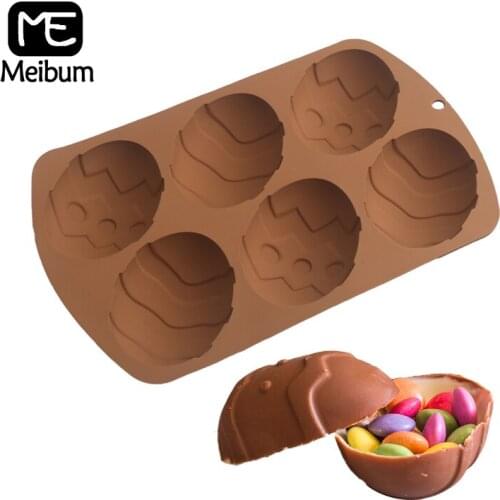 2 Types Easter Dinosaur Egg Design Chocolate Mould Party Dessert Silicone Cake Mold Kitchen Bakeware Mousse Pastry Baking Tools