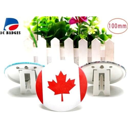 200 sets OF 100MM Blank Button Badge Photo Frame material, DIY photo staner need Big Button Machine Making