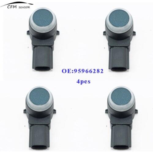 4pcs New Brand 95966282 PDC Parking Sensor Bumper Reverse Assist Fits For GM 0263013444