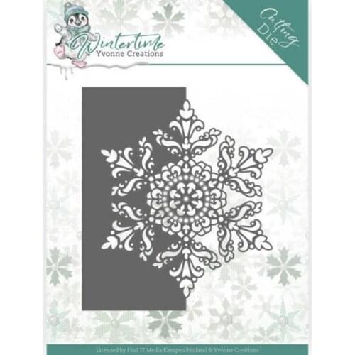 AliliArts Metal Cutting Dies Snowflake border diy Scrapbooking Photo Album Decorative Embossing PaperCard Crafts Die 2020