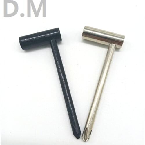 Guitar Tools Guitar Neck Hexagon Adjustable Cross Socket Screwdriver Wrench Silver Black