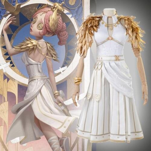 Game Identity V Cosplay Costumes Survivor Coordinator Martha Behamfil Cosplay Costume Upright Judgment Skin Uniforms Dresses Cos