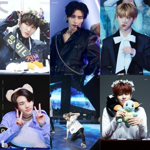 DIY 5D Diamond Painting Stray Kids Korean Group Diamond Embroidery Full Drill Square/Round Mosaic Cross Stitch Kits Room Decor