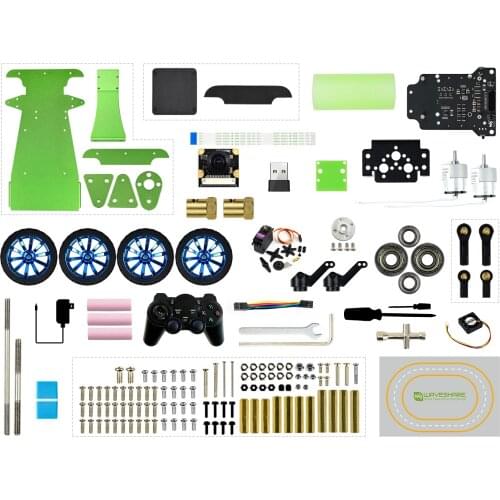 JetRacer 2GB AI Kit Acce,AI Racing Robot Accessories package,Powered By Jetson Nano 2GB(NOT included),Visual Road Following