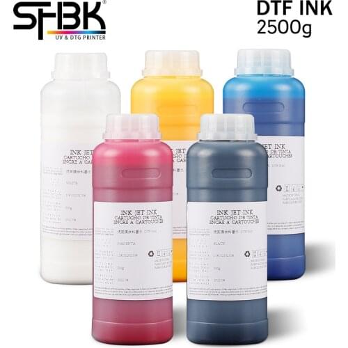 1 set DTF ink 2.5L PET film heat transfer printing Epson A3 A4 L805 L1800 R1390 Printer transfer T-shirt cotton linen clothes