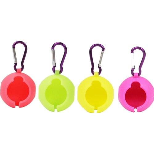 Durable Golf Ball Holder Container Carrier Carry Bag Pouch Holds One Ball Golf Accessories for Kids Adults