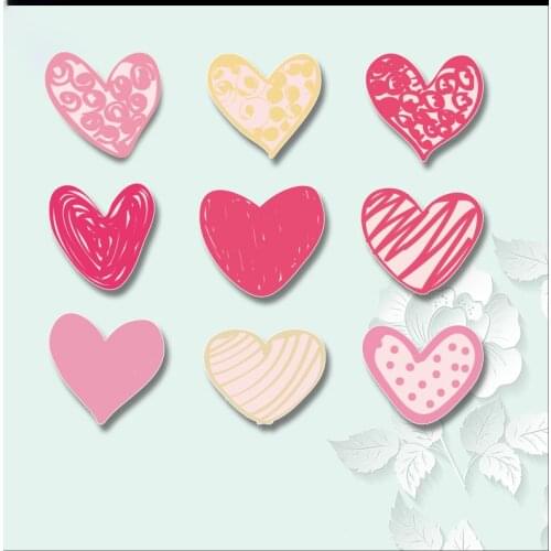DIY Heart Love Iron on Transfer Vinyl Heat Transfer Patches for Clothes Fabric PVC Stickers Patch Applique Washable