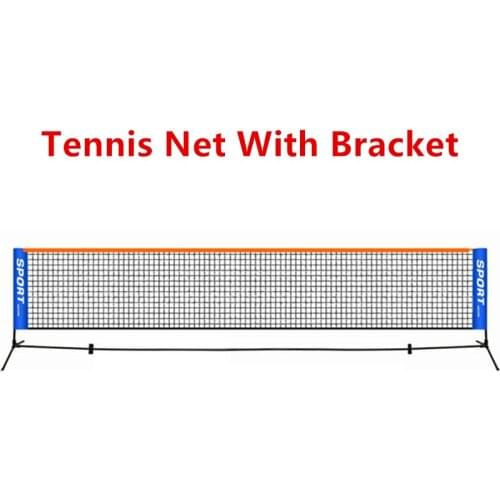 3.1MX0.86M Foldable Tennis Net With Bracket Outdoor Indoor Portable Standard Match Training Net With Frame