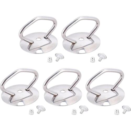 5Pcs Stainless Steel Pot Handles Lid Covers Kitchen Pot Grip Knob Lid Cover Knobs Replacement Universal Kitchen Replacement Set