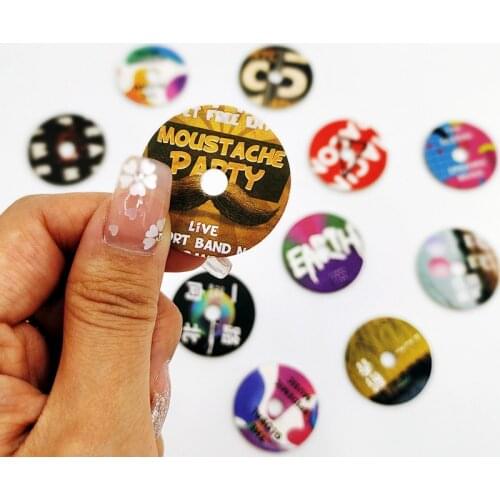 GISAEV Spin Record Player Replacement Aromatherapy Tablets Car Air Freshener Perfume Tablets Round Scented Paper Wholesale