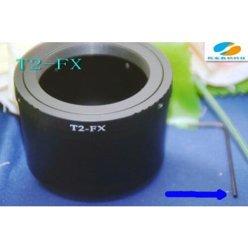 T2-FX T2 Lens to for Fujifilm X Mount Fuji X-Pro1 X-Pro2 X-Pro3 X-M1 X-E1 X-E2 X-E1 XM1 XE3 Adapter Ring