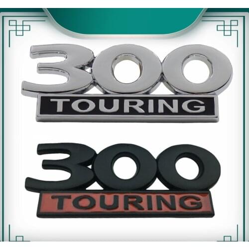 300 TOURING for 300 300C Car Fender Side trunk Nameplate Decal Emblem Badge Sticker