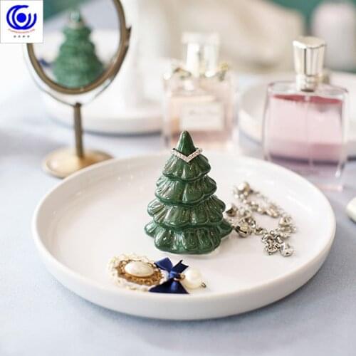 3D Three-dimensional Fruit Plate Creative Ceramic Ornament Plate Snacks Plate Salad Plate Candy Christmas Plate Tableware