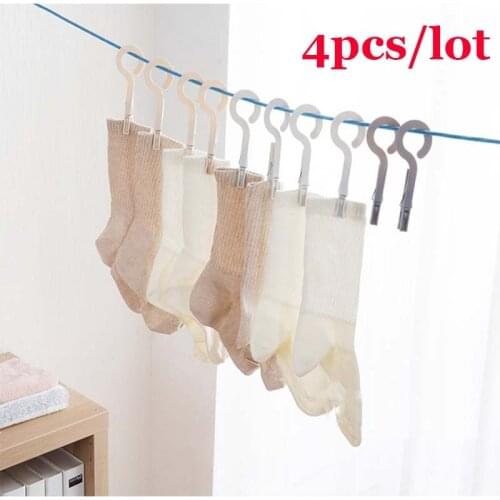 4pcs/lot Plastic Tie Belt Scarf Rack Organizer Closet Wardrobe Space Saver Belt Hanger Closet Organizer Neck Ties Necktie Belt