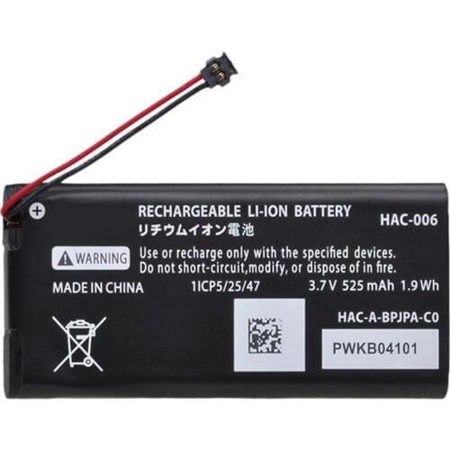 1x 525mAh HAC-006 HAC-015 HAC-016 Battery for Nintendo Switch Controller HAC-A-JCR-C0 HAC-A-JCL-C0 Batteries