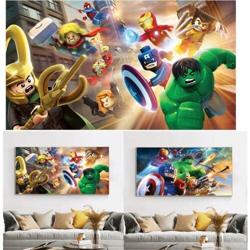 Diamond Embroidery Full Round Anime Poster 5D Diy Diamond Mosaic Kit Diamond Painting Cross Stitch Rhinestone Diamond Art