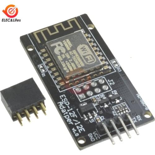 ESP8266 ESP-12F ESP-12E Serial WiFi Wireless module with PCB Adapter board V1.0 esp8266 ESP12F 4M Flash IOT development board