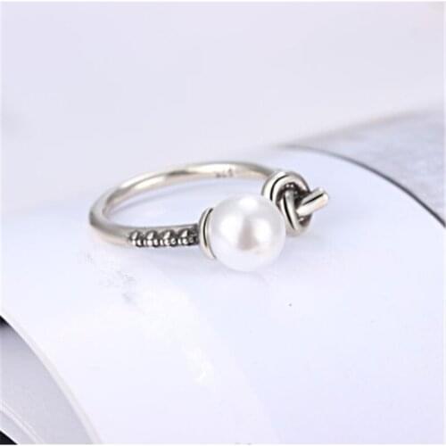 Korean version of the personality wild retro geometric twist opening female models silver plated rings SA102