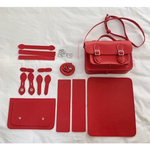 18cm England School PU Material Bag Set for Bag DIY