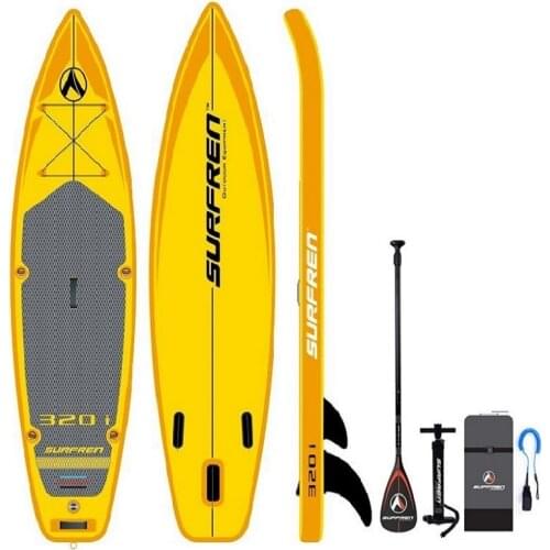 Inflatable Surf Stand Up Sup paddle board iSUP Surfing Paddleboard SURFREN All Round320i wakeboard kayakboat size320*81*15cm