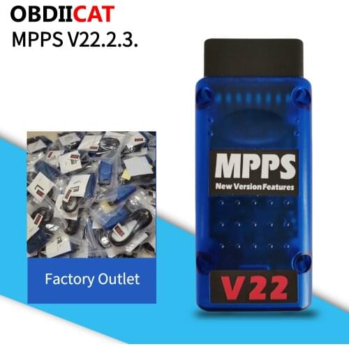 New Arrival OBD2 MPPS V21 Auto ECU Chip Tuning Interface For EDC15 EDC16 EDC17 Won't Lock The Device V18 V16 CAN Flasher