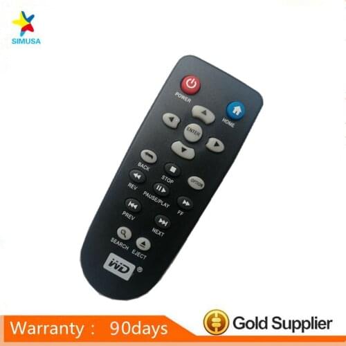 New WD Live TV plus HD Mini Hub Media Player Remote WDTV001RNN