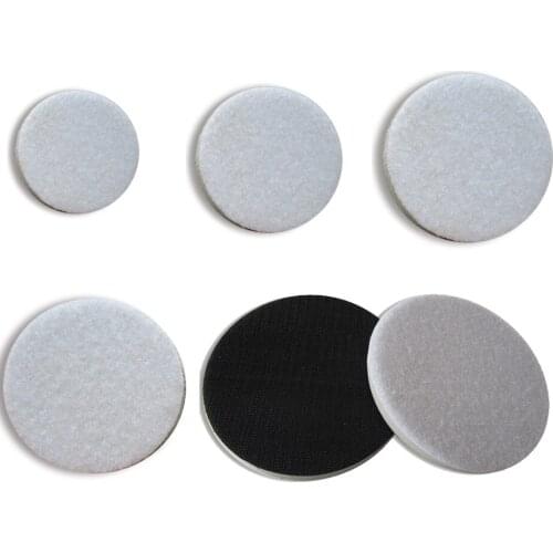 High Density Sponge Interface Pad - Hook and Loop 2" 3" 4" 5" 6" inch