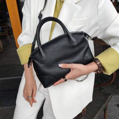 2021 New Design Soft Leather Crossbody Bag Exquisite Female Handbag Fashion One-Shoulder Bostan Bag For Woman
