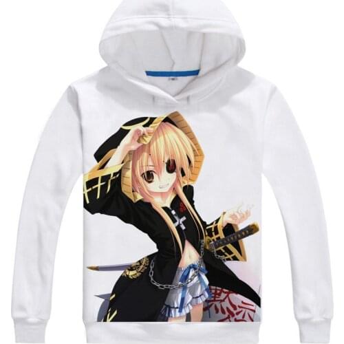 The Ambition of Oda Nobuna Hoodie Anime Nobuna Oda Cosplay white hoodies Cute Sweatshirts Japanese Cartoon Fans