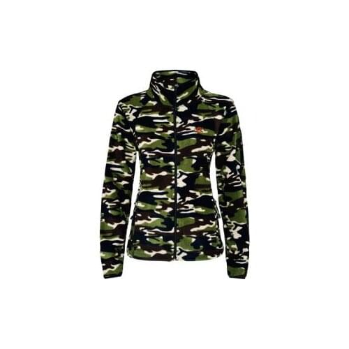 Camouflage jacket soft shell ladies