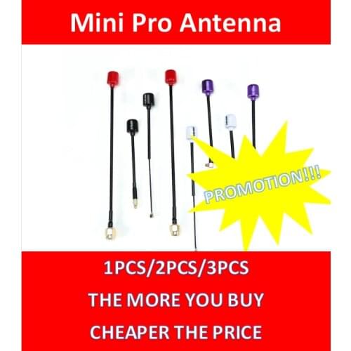 1PCS/2PCS/3PCS Mini Pro Antenna 5500-5950MHz Color Options for RC Racing Drone Remote Toy Plane RC Acessory
