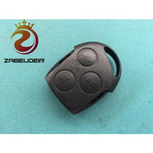 1Pcs Of New Replacement Key Shell For Ford Fiesta Ka C-MAX 3 Button Remote Blank Case No Logo Car Accessories Auto Parts Cheaper