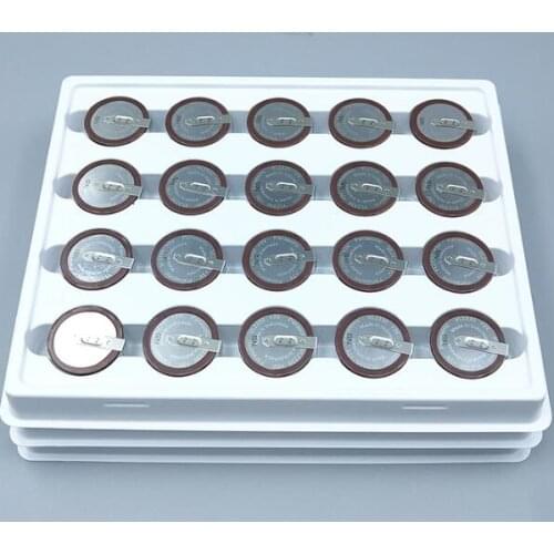 20PCS*VL2330 Button Battery VL2330/HFN VL2330-HFN Rechargeable Battery Car 180 degree Replaceable