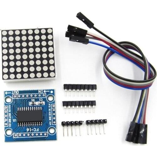5PCS / batch MAX7219 MAX7219EWG dot matrix module MCU control display module diy electronics