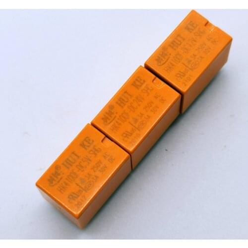 5pcs Relay hk4100f-dc12v-shg hk4100f-dc5v-shg 6-pin 3A 3V / 9V / 24V DIY circuit board module