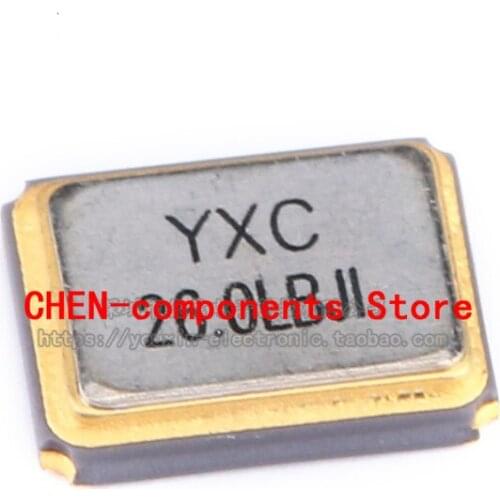 5pcs SMD passive crystal oscillator/YSX321SL 26MHz 10ppm 9pF X322526MLB4SI 4 feet