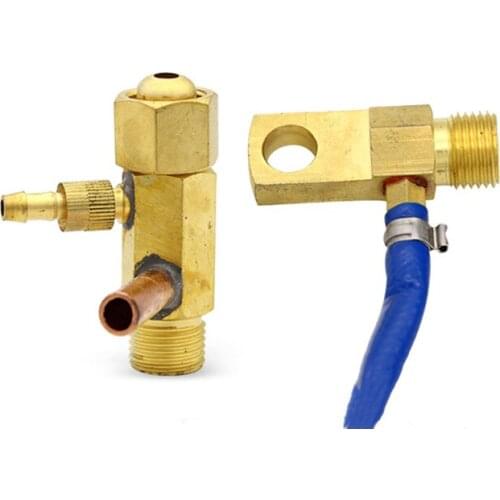 Water-cooled Welding Gun Adapter Argon Arc Welder All Copper Gas-electric Separation Joint M16