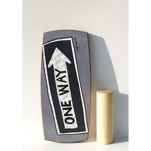 Balance Board Trainer, Surfing Skating Snowboard Training for Skateboarding and Coordination Exercise Balance Trainer, Fitness Yoga