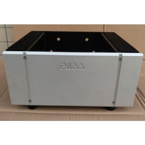PASS case/small class A/tube amplifier/post amplifier/HiFi/amplificador audio diy case for home audio (W320*H150*D268)