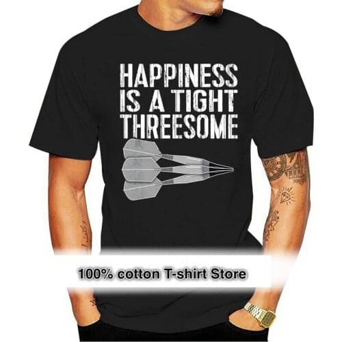Dart TShirt - Happiness Is A Tight Threesome Tee